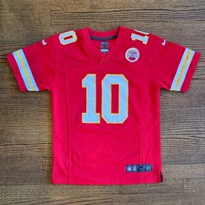 Tyreek Hill Kansas City Chiefs Nike Kids Red, White and Yellow Sports Jersey